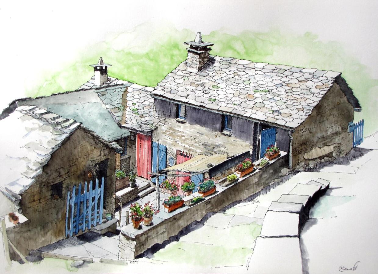 Lou Cabanis Villa Saint-Germain-de-Calberte Kültér fotó